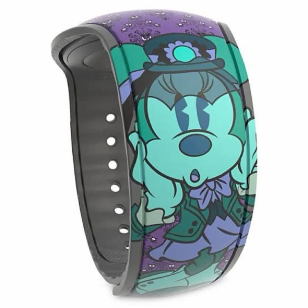 Disney Magic Band Minnie Main Attraction Haunted Manson Limited Release Unlinked
